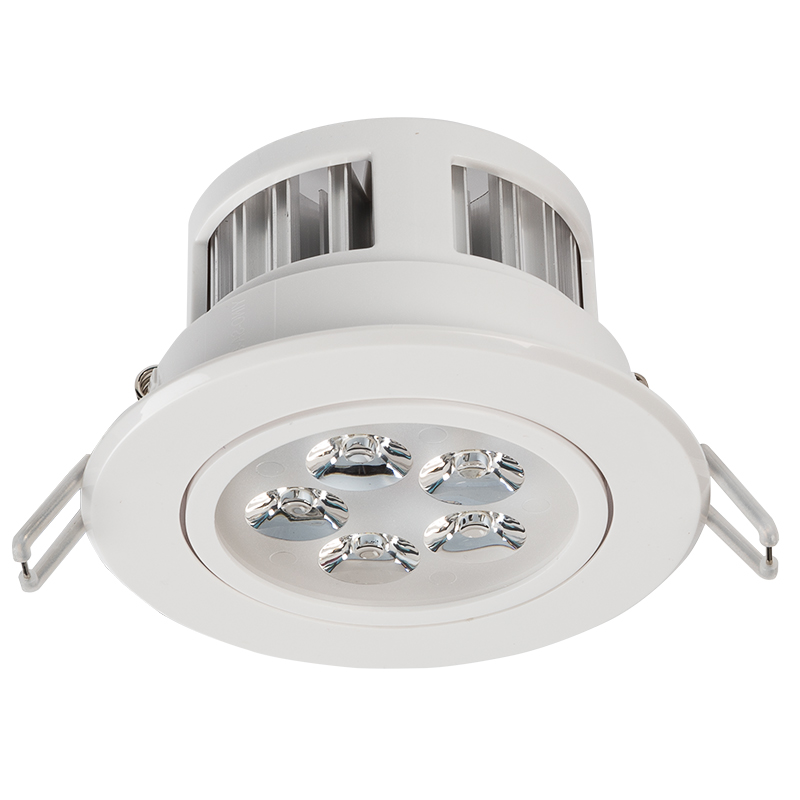 LED Recessed Light Fixture - Aimable - 40 Watt Equivalent - 4.45" - 460 Lumens