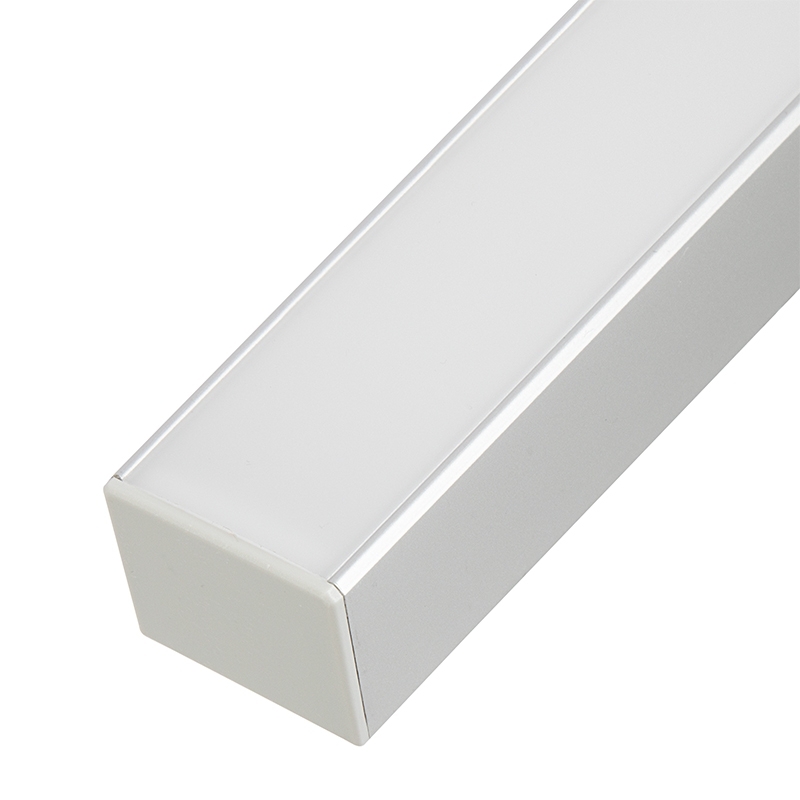 3035-O Aluminum Channel - Surface - For Strips Up To 25mm - 1m / 2m