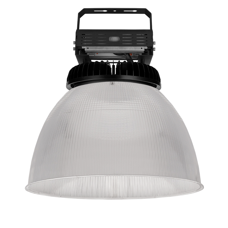 500W UFO LED High Bay Light w/ Reflector - 65,000 Lumens - 200-480 VAC - 1,500W Metal Halide Equivalent - 5000K - Click Image to Close