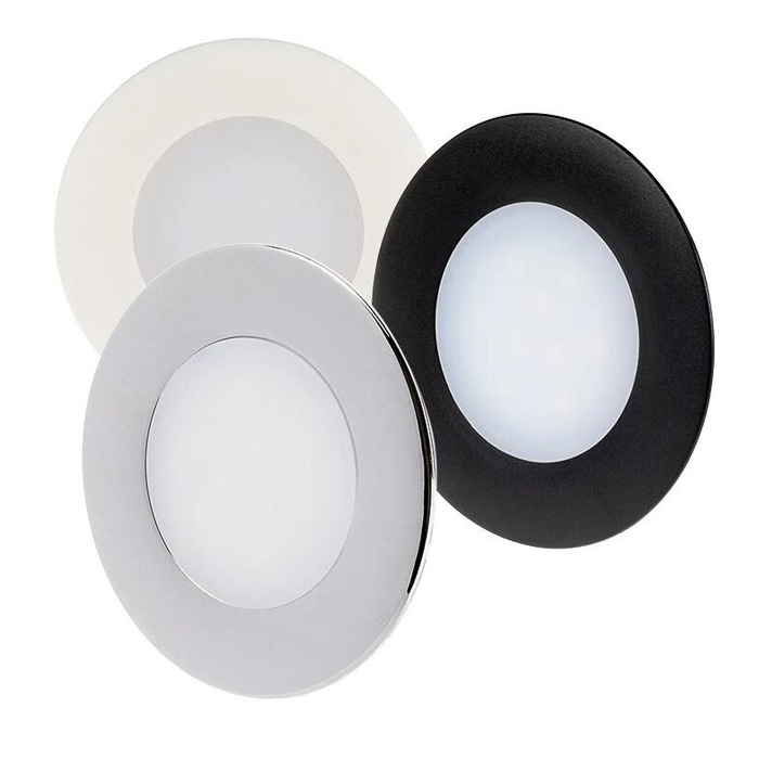 2.5" Recessed LED Downlight - Puck Courtesy Light Fixture - 90 Lumens - 2700K / 4000K / 5700K - Click Image to Close