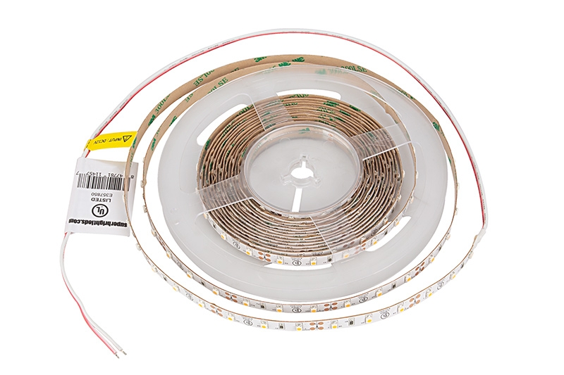 3528 Single-Color LED Strip Light/Tape Light - 12V - IP20 - 150 lm/ft