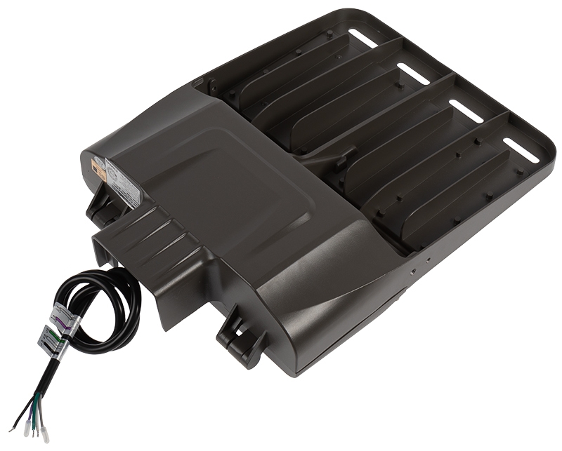 100W LED Parking Lot/Shoebox Area Light - 14,000 Lumens - 250W Metal Halide Equivalent - 5000K - Knuckle Slipfitter Mount