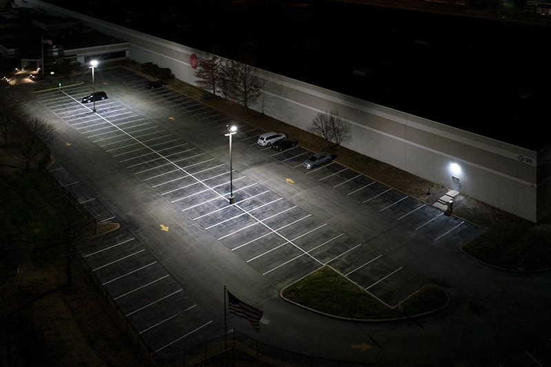 480W LED Parking Lot Light - Shoebox Area Light - 64,000 Lumens - 2000W MH Equivalent - 4000K/5000K - Pole/Post Fixed Mount